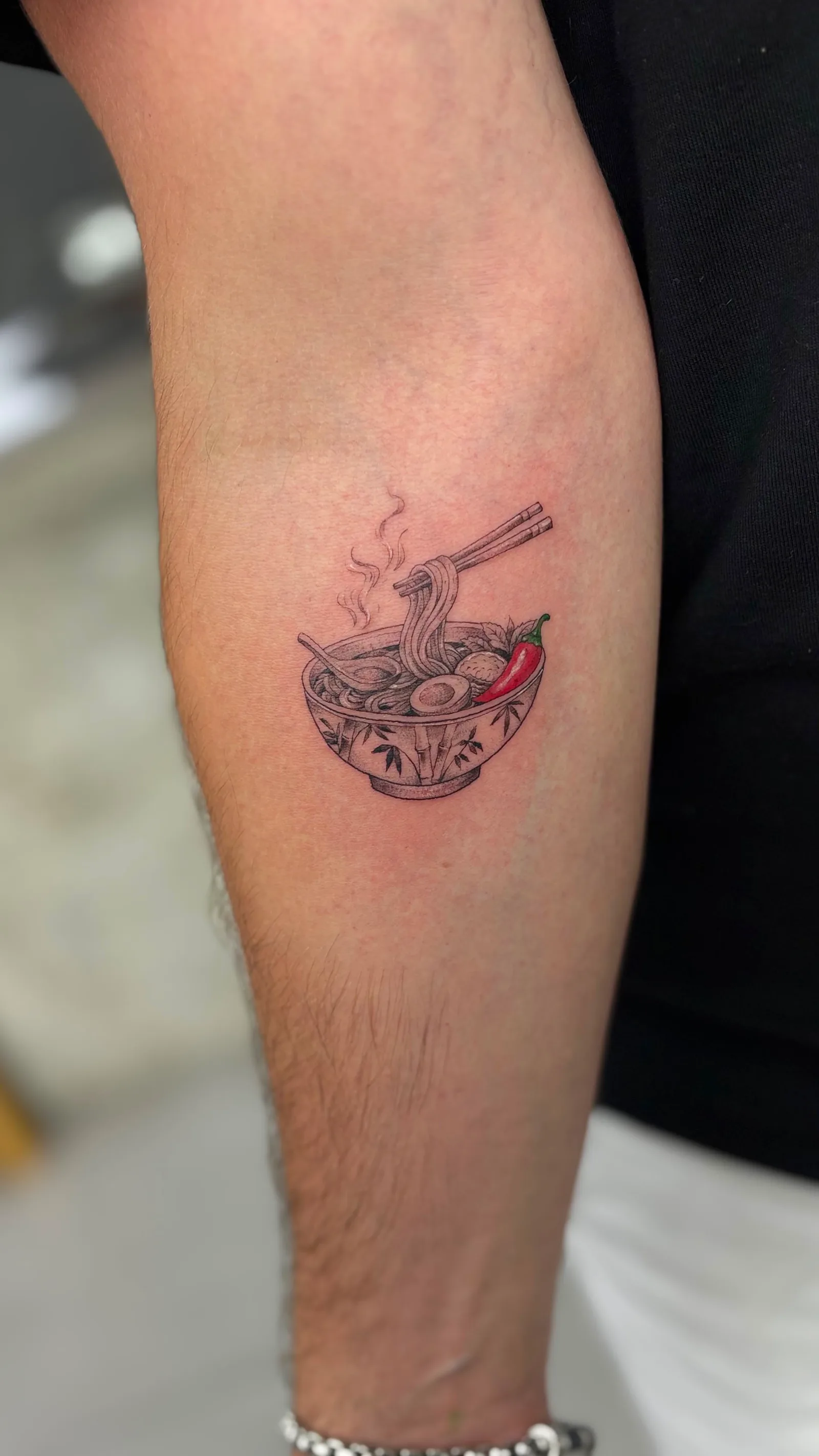 micro realism on the arm