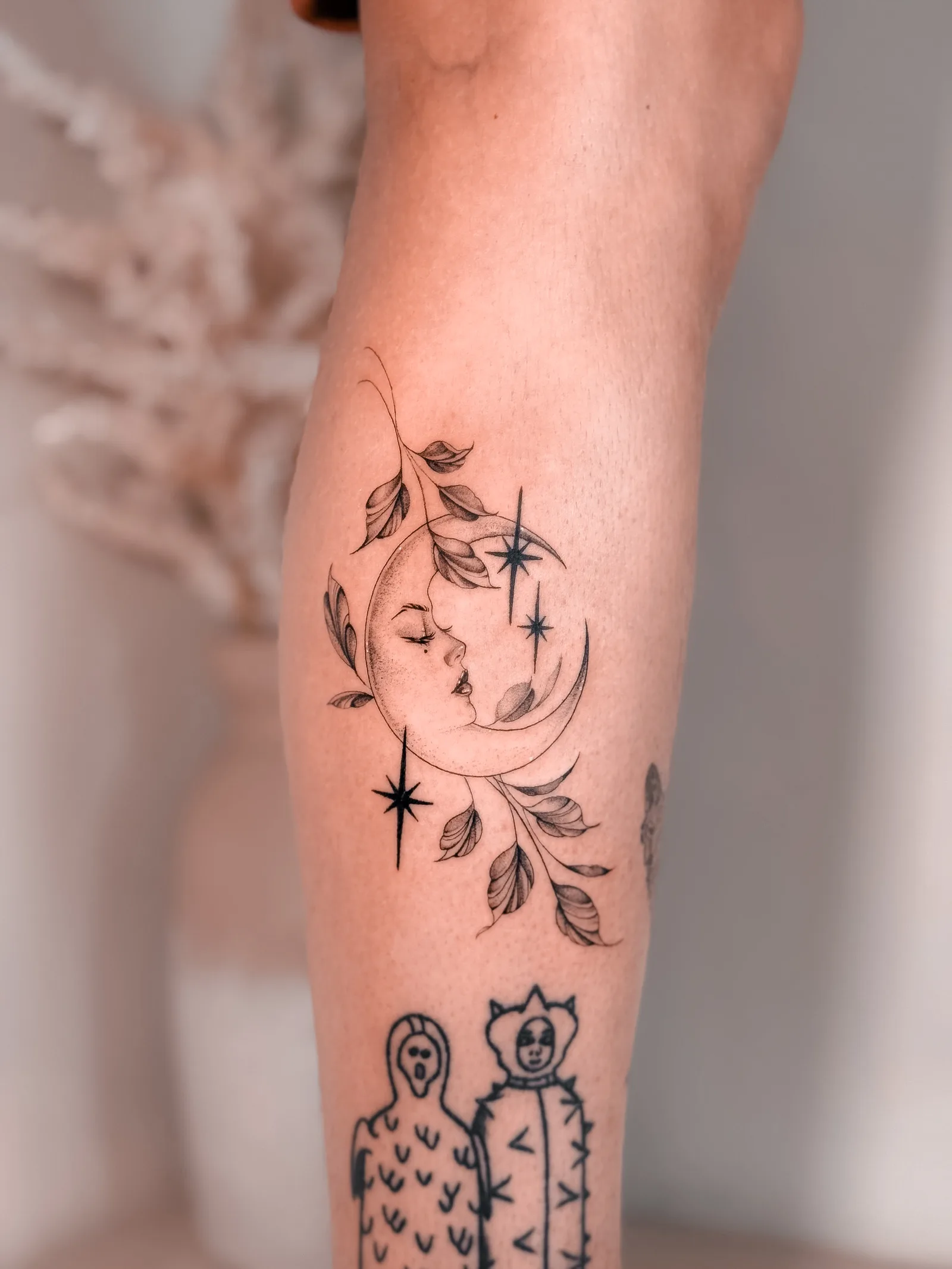 fine line on the arm
