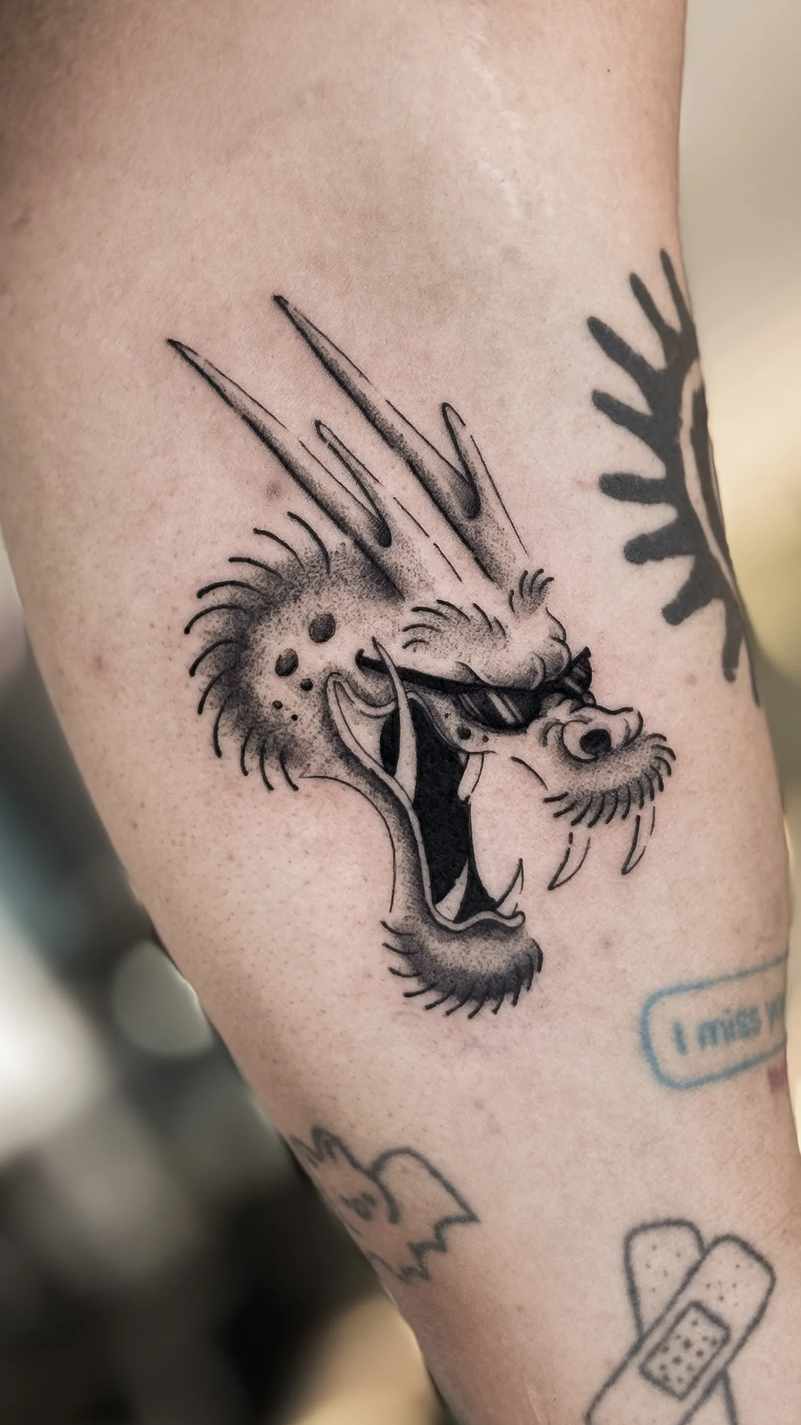 Micro-realism tattoo on the arm