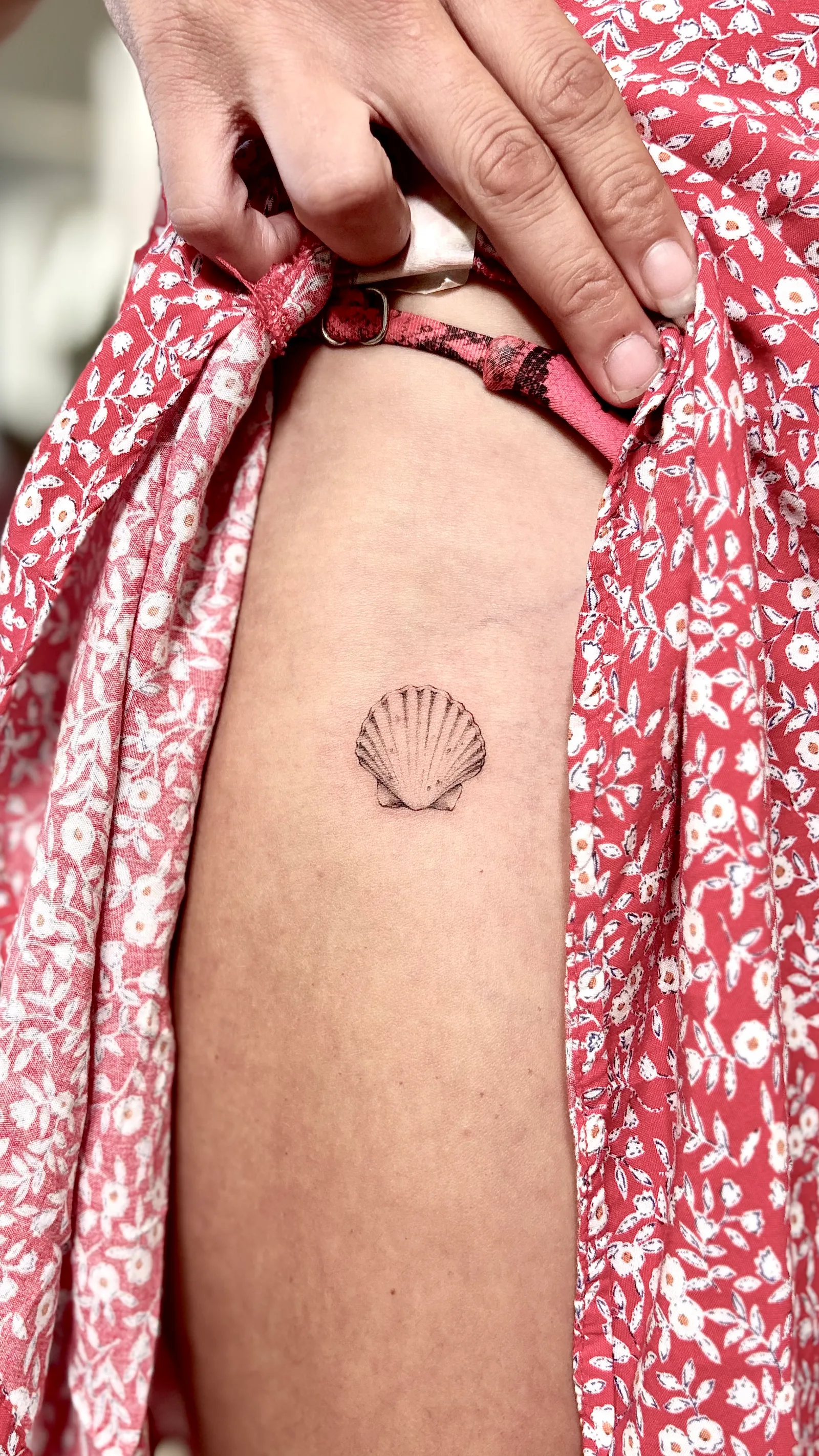 Micro-realism tattoo on the arm