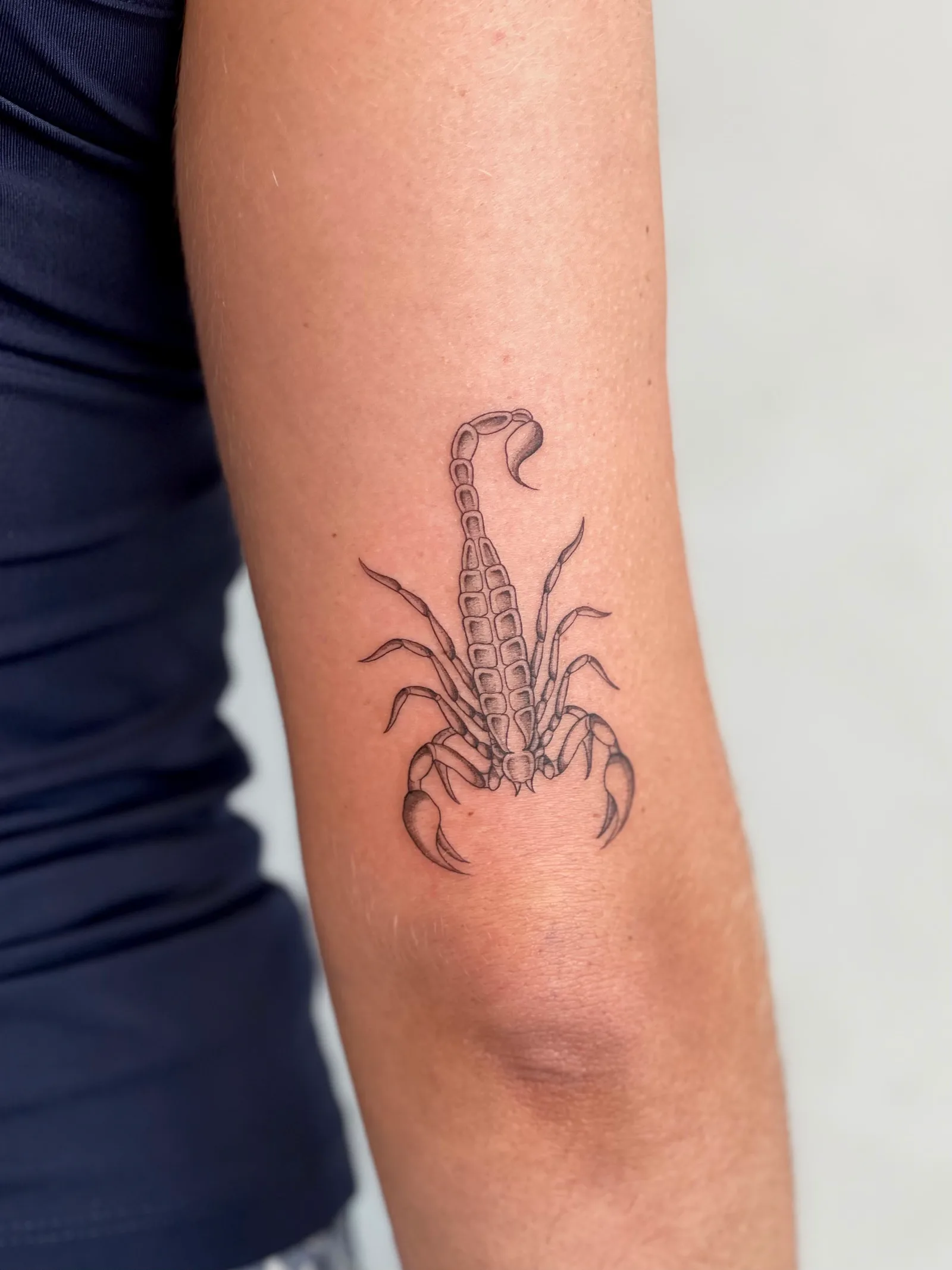 Micro-realism tattoo on the arm