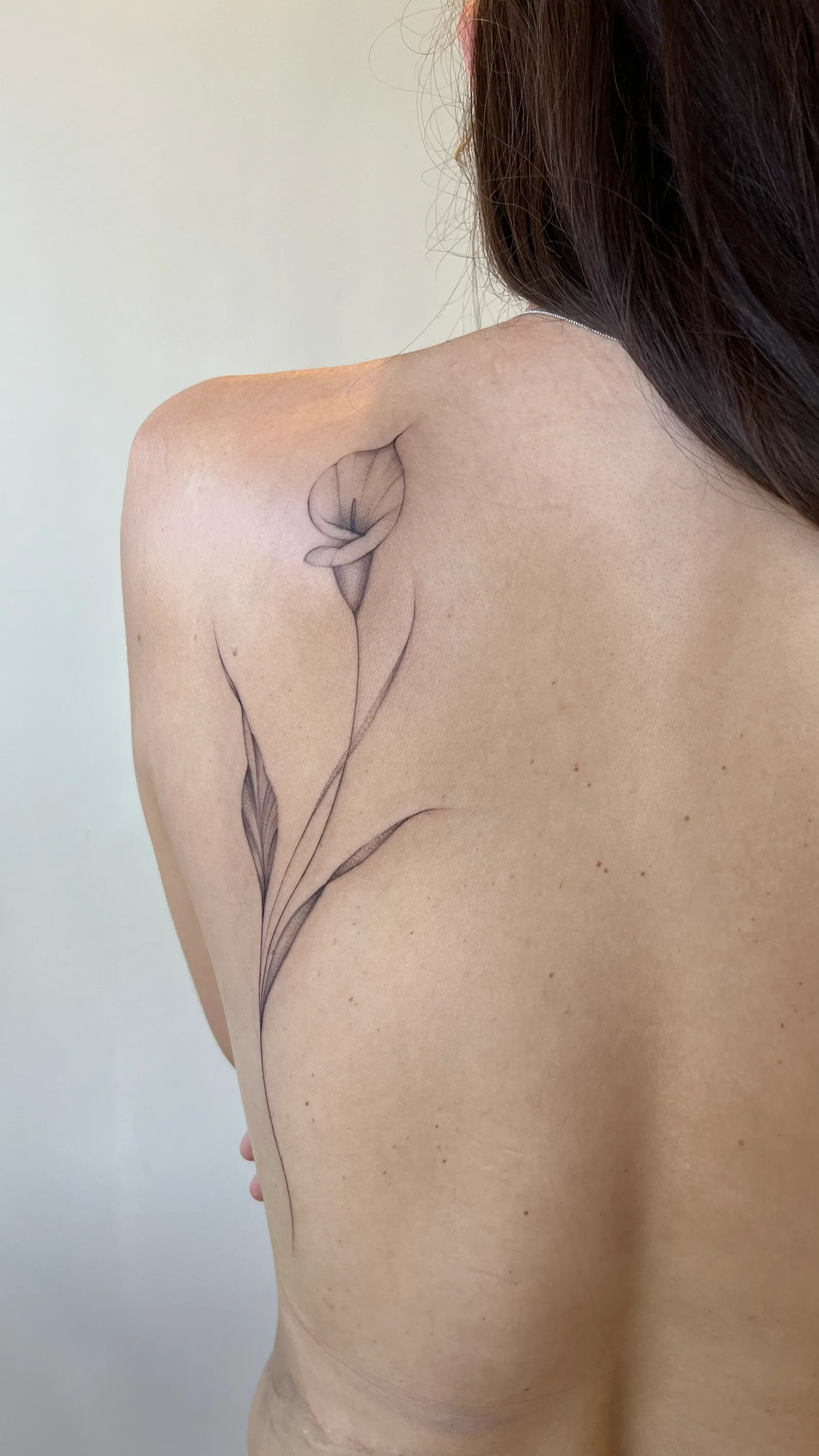 blackwork geometric on the arm