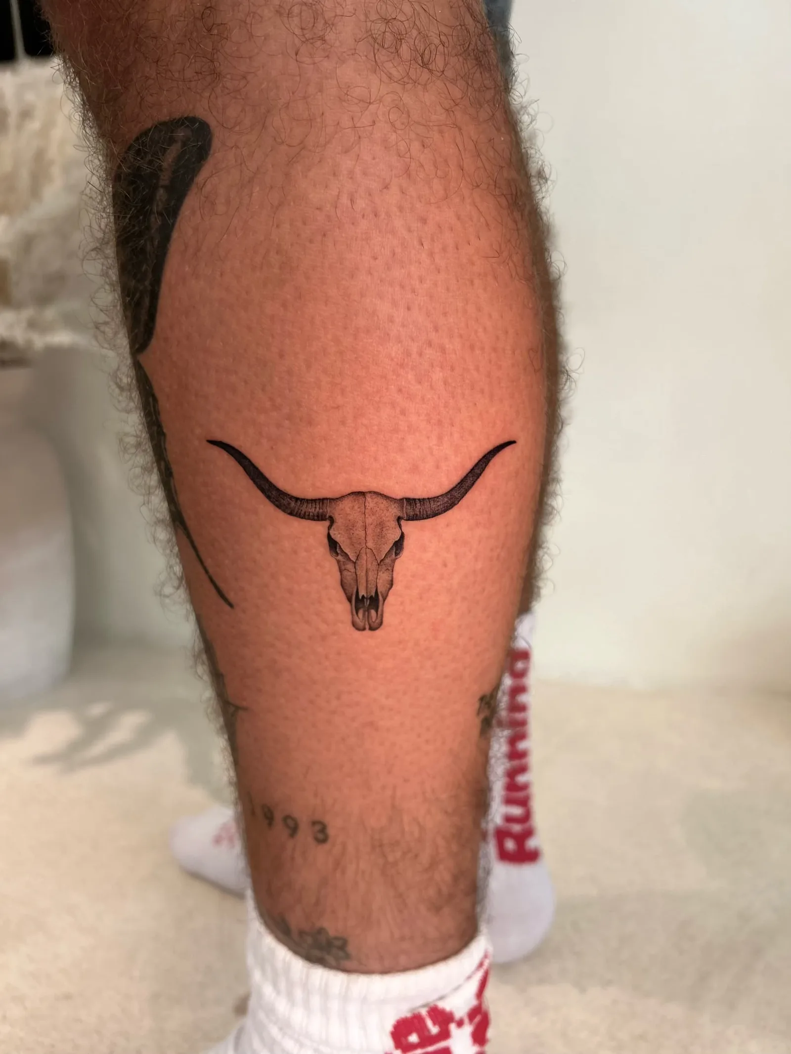 Realism portrait tattoo on the arm