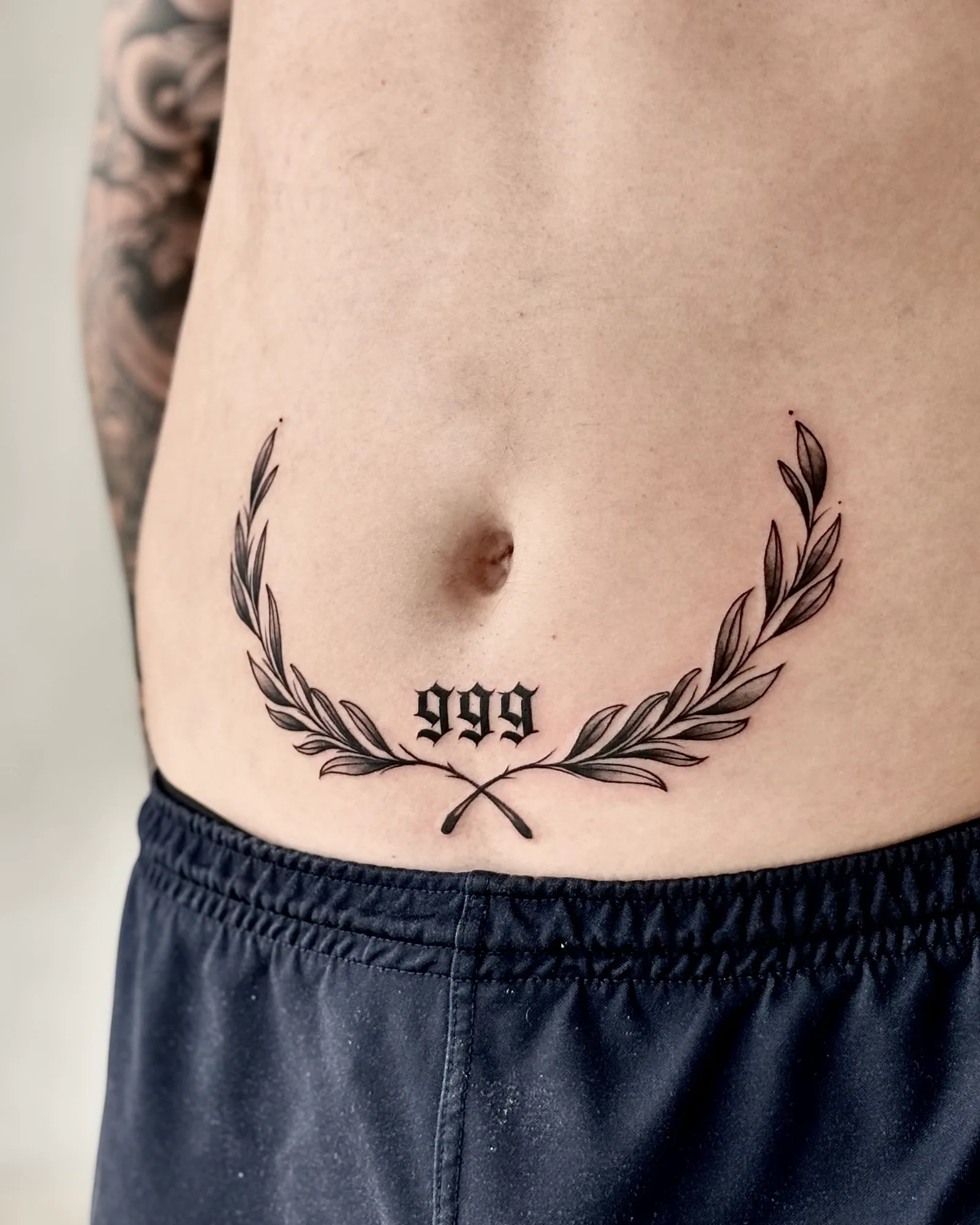 traditional on the arm