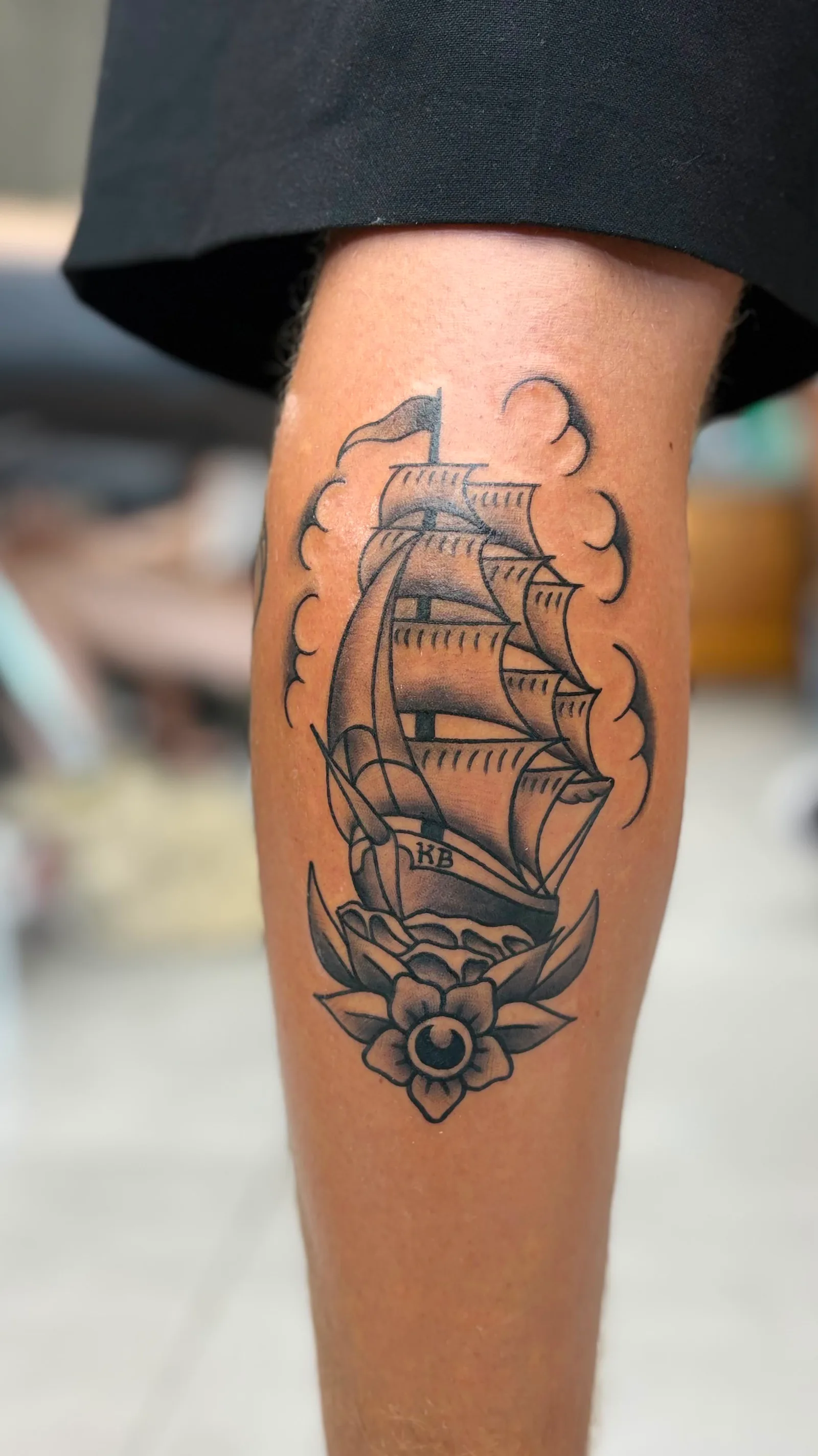 traditional on the arm